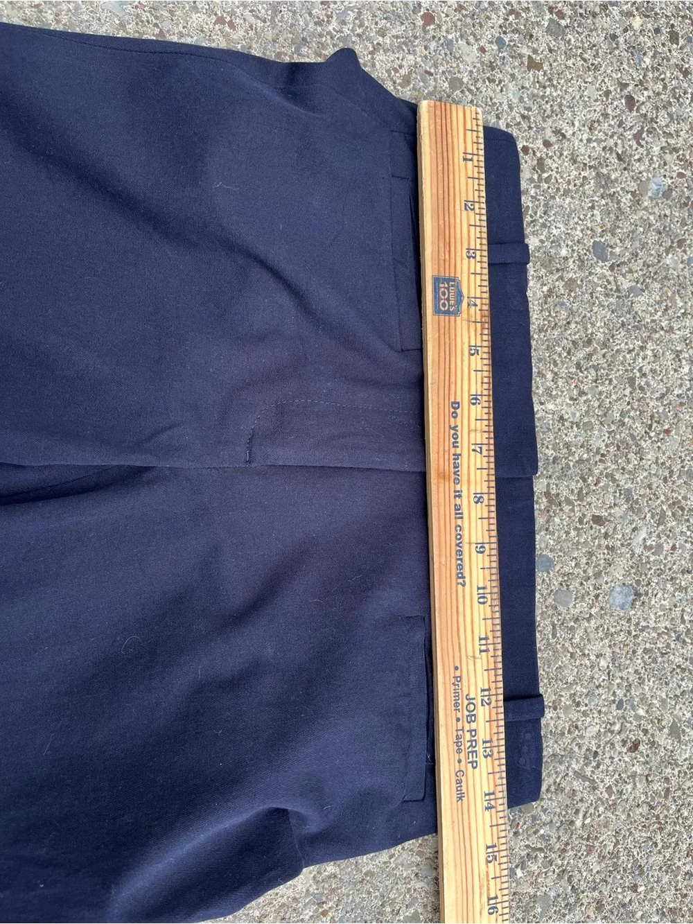 J. Crew Navy Straight-Leg Women's pants.